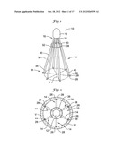 RETRIEVABLE BLOOD CLOT FILTER WITH RETRACTABLE ANCHORING MEMBERS diagram and image