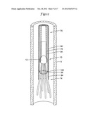 RETRIEVABLE BLOOD CLOT FILTER WITH RETRACTABLE ANCHORING MEMBERS diagram and image