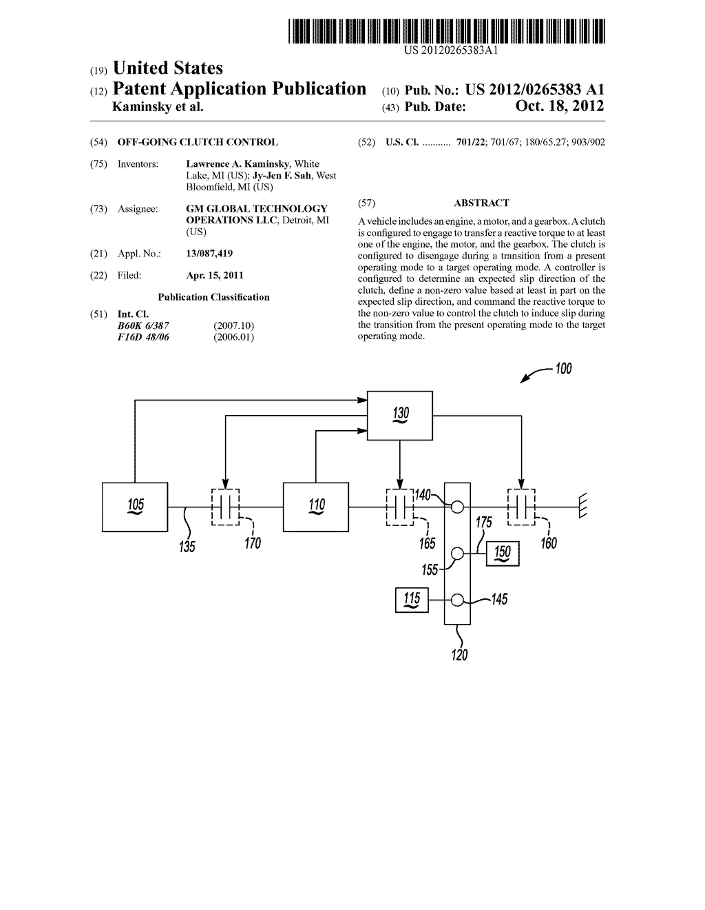 OFF-GOING CLUTCH CONTROL - diagram, schematic, and image 01