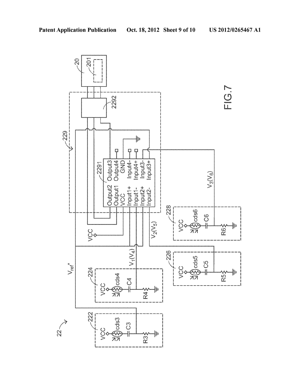 SYSTEM FOR TESTING ILLUMINATING ELEMENTS AND METHOD FOR TESTING     ILLUMINATING ELEMENTS - diagram, schematic, and image 10