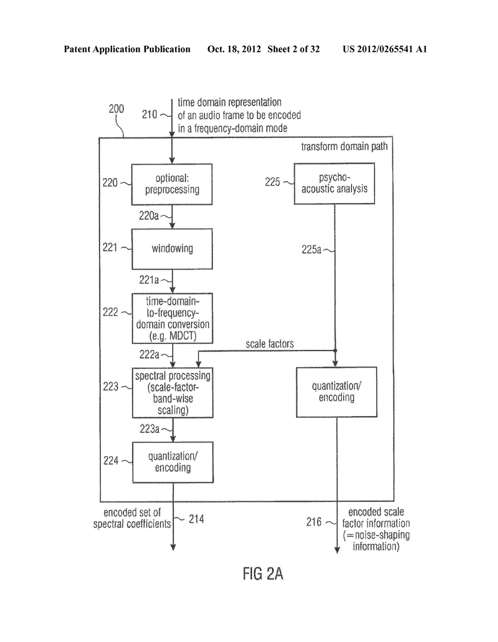 AUDIO SIGNAL ENCODER, AUDIO SIGNAL DECODER, METHOD FOR PROVIDING AN     ENCODED REPRESENTATION OF AN AUDIO CONTENT, METHOD FOR PROVIDING A     DECODED REPRESENTATION OF AN AUDIO CONTENT AND COMPUTER PROGRAM FOR USE     IN LOW DELAY APPLICATIONS - diagram, schematic, and image 03