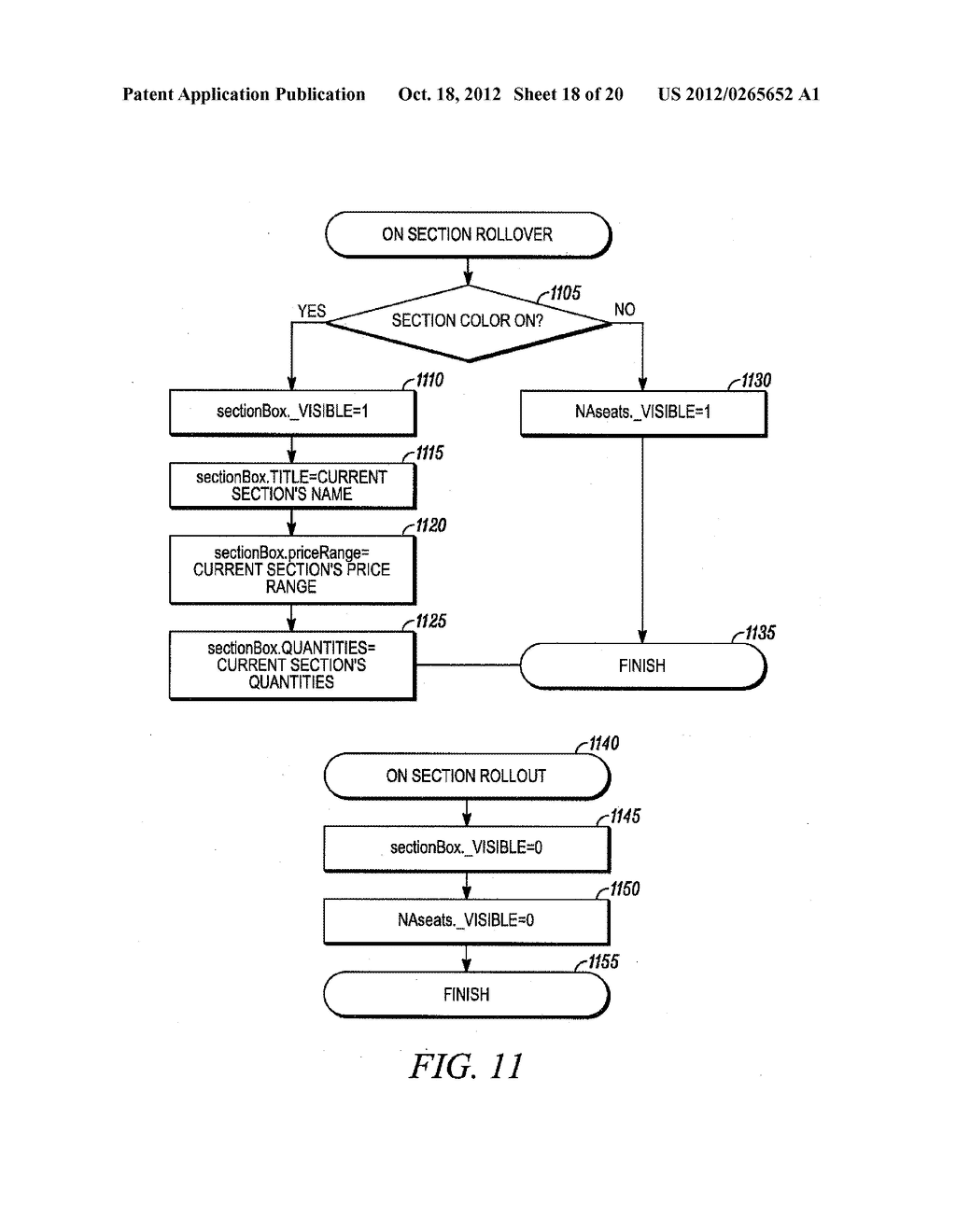METHOD AND SYSTEM FOR ILLUSTRATING WHERE A TICKET IS LOCATED IN AN EVENT     VENUE - diagram, schematic, and image 19