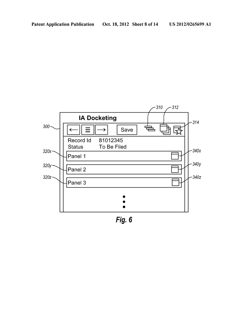 INTELLECTUAL ASSET DOCKETING INTERFACE - diagram, schematic, and image 09