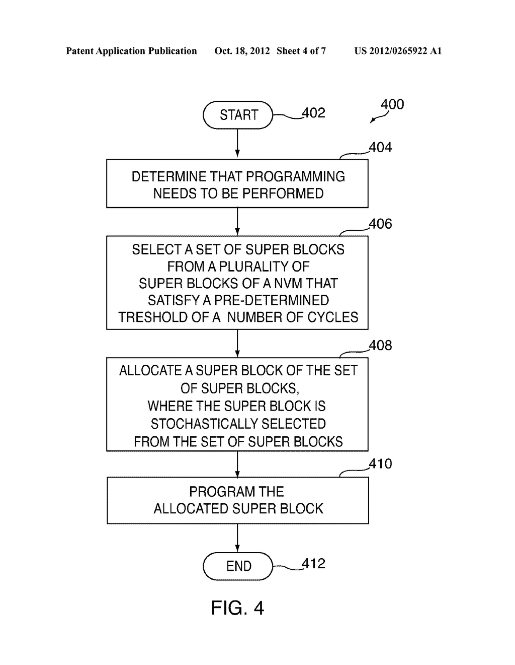 STOCHASTIC BLOCK ALLOCATION FOR IMPROVED WEAR LEVELING - diagram, schematic, and image 05