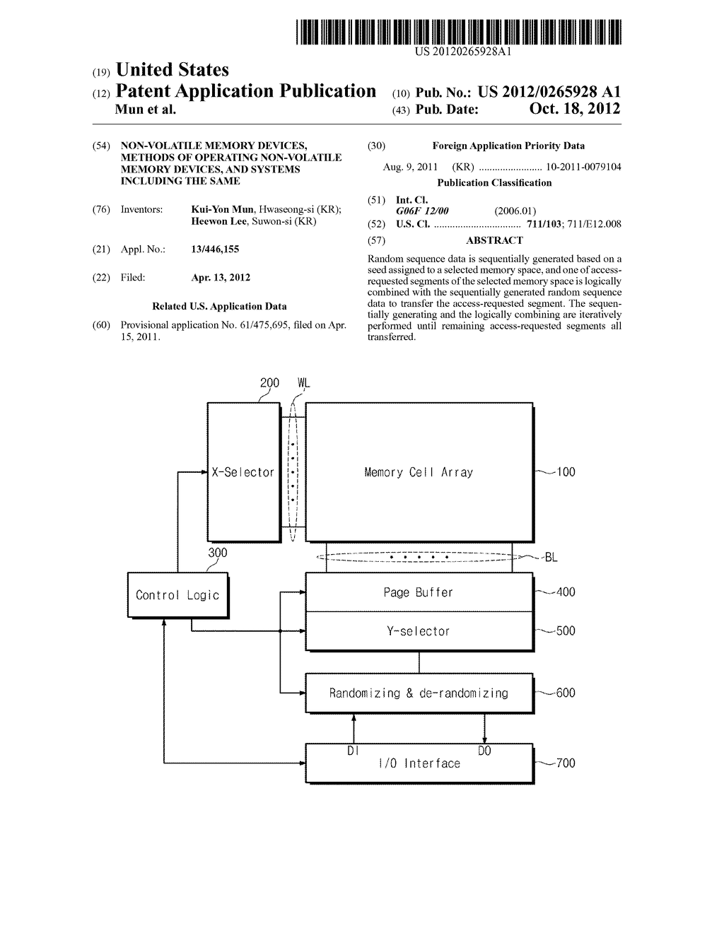 NON-VOLATILE MEMORY DEVICES, METHODS OF OPERATING NON-VOLATILE MEMORY     DEVICES, AND SYSTEMS INCLUDING THE SAME - diagram, schematic, and image 01