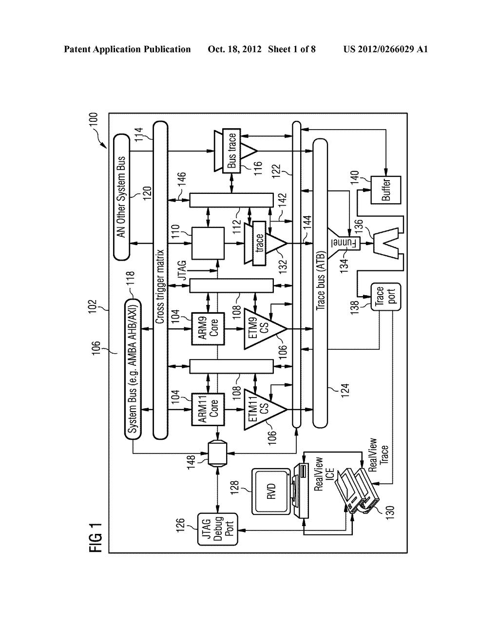 ARRANGEMENT FOR PROCESSING TRACE DATA INFORMATION, INTEGRATED CIRCUITS AND     A METHOD FOR PROCESSING TRACE DATA INFORMATION - diagram, schematic, and image 02