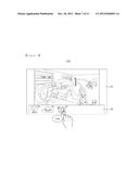 IMAGE DISPLAY DEVICE AND METHOD OF MANAGING CONTENTS USING THE SAME diagram and image