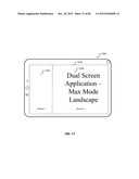 EMAIL CLIENT DISPLAY TRANSITIONS BETWEEN PORTRAIT AND LANDSCAPE IN A     SMARTPAD DEVICE diagram and image