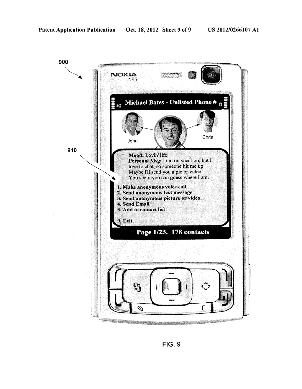 SYSTEMS AND METHODS FOR PERSONAL INFORMATION MANAGEMENT AND CONTACT     PICTURE SYNCHRONIZATION AND DISTRIBUTION - diagram, schematic, and image 10