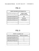 GROUPING COOPERATION SYSTEM, GROUPING COOPERATION METHOD, AND GROUPING     PROCESSING FLOW MANAGEMENT PROGRAM diagram and image