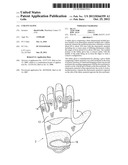 Utility Glove diagram and image