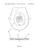 LAMINAR TOILET LID WITH DISPLAY CAVITY diagram and image