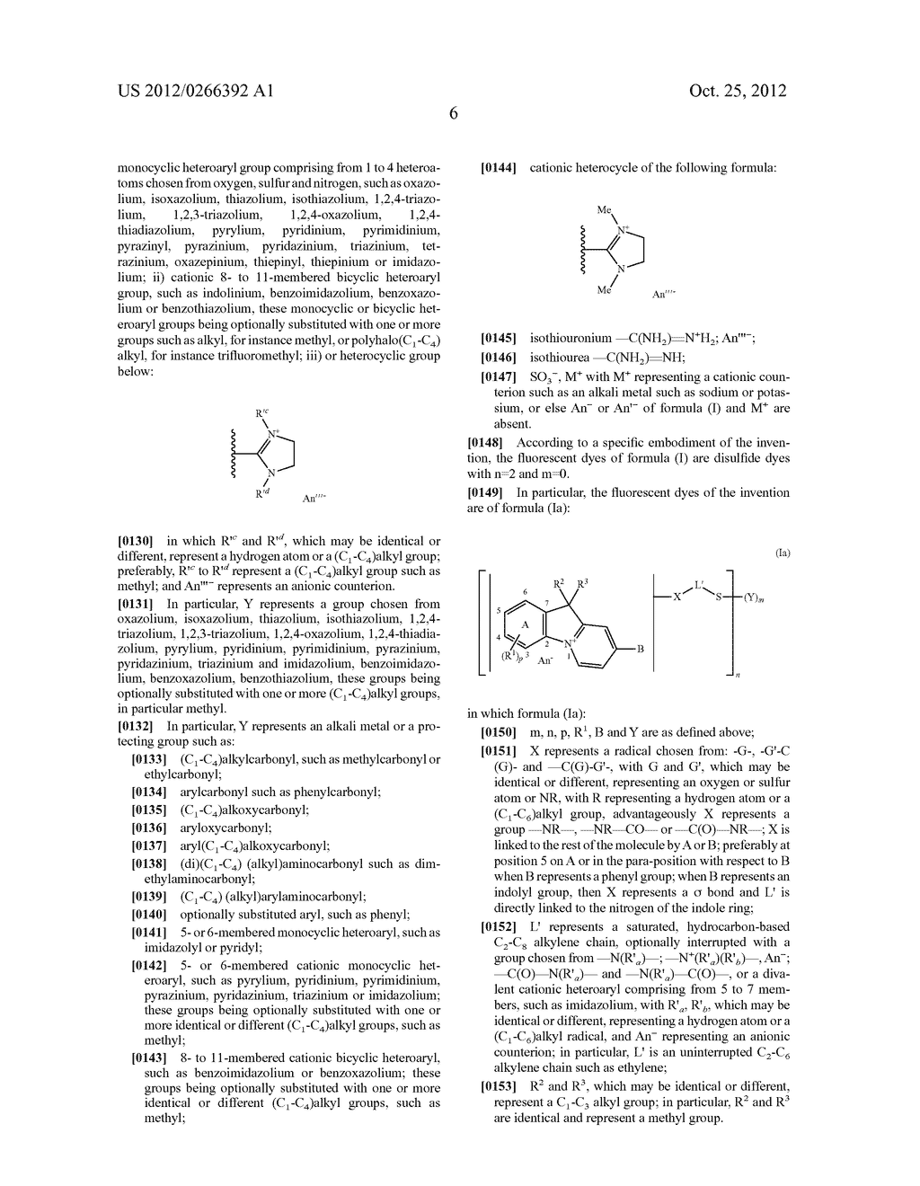 PHENYLPYRIDO [1,2-A] INDOLIUM-DERIVED THIOL/DISULFIDE DYE, DYE COMPOSITION     COMPRISING THIS DYE, PROCESS FOR LIGHTENING KERATIN MATERIALS USING THIS     DYE - diagram, schematic, and image 07