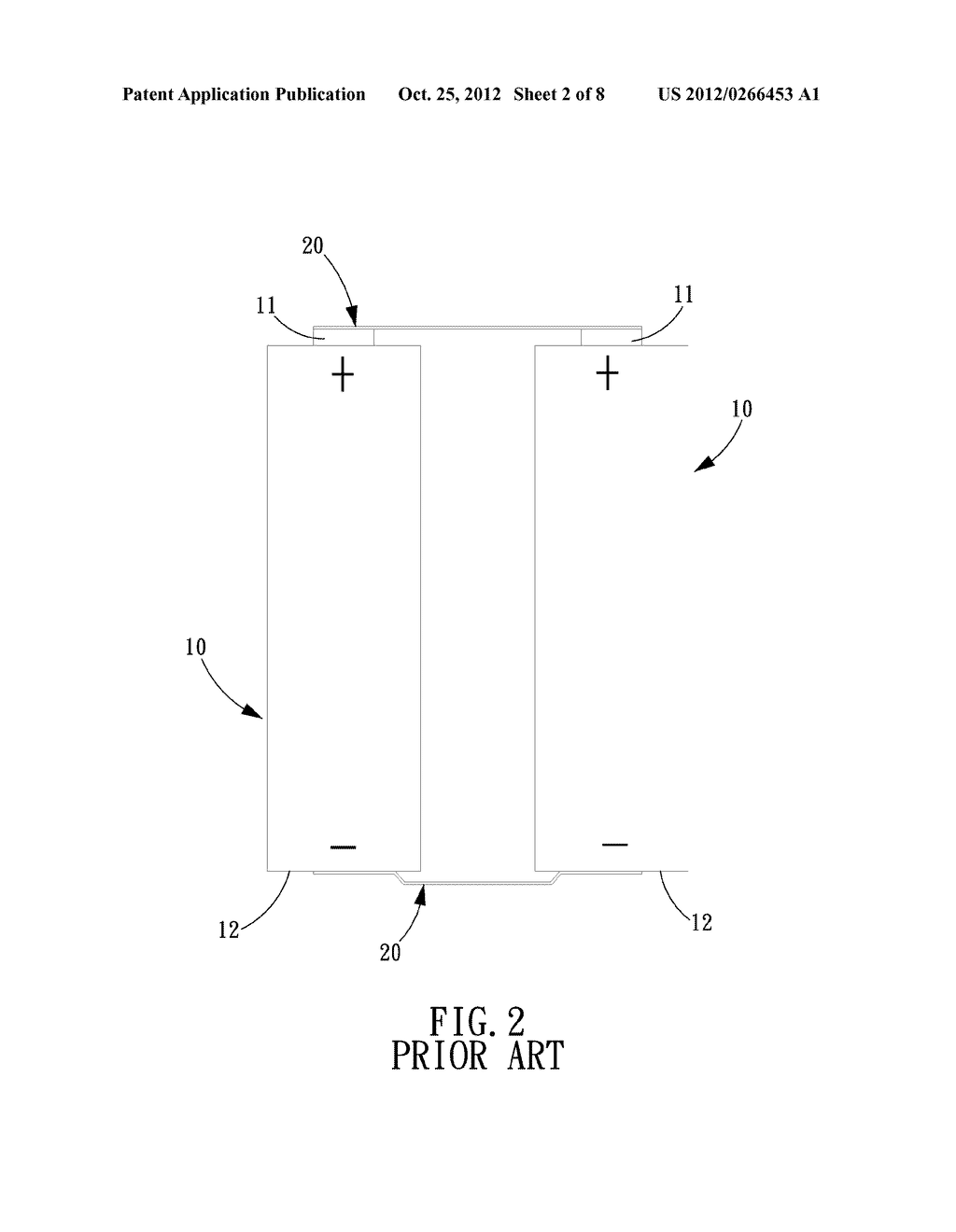 METHOD FOR FORMING LOW-RESISTANCE ELECTRIC CONNECTION POINTS FOR A BATTERY     CELL WITH TWO EXTERNAL NICKEL ELECTRODE TERMINALS - diagram, schematic, and image 03