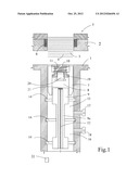 APPARATUS FOR RETAINING A PACKAGE OF LAMINATIONS OF AN ELECTROMAGNETIC     CORE IN A DEVICE FOR THE PRODUCTION THEREOF diagram and image