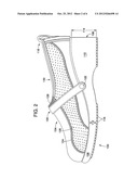 Golf Shoe diagram and image