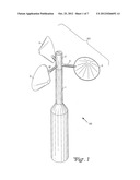 ASYMMETRIC-CUP ANEMOMETER diagram and image