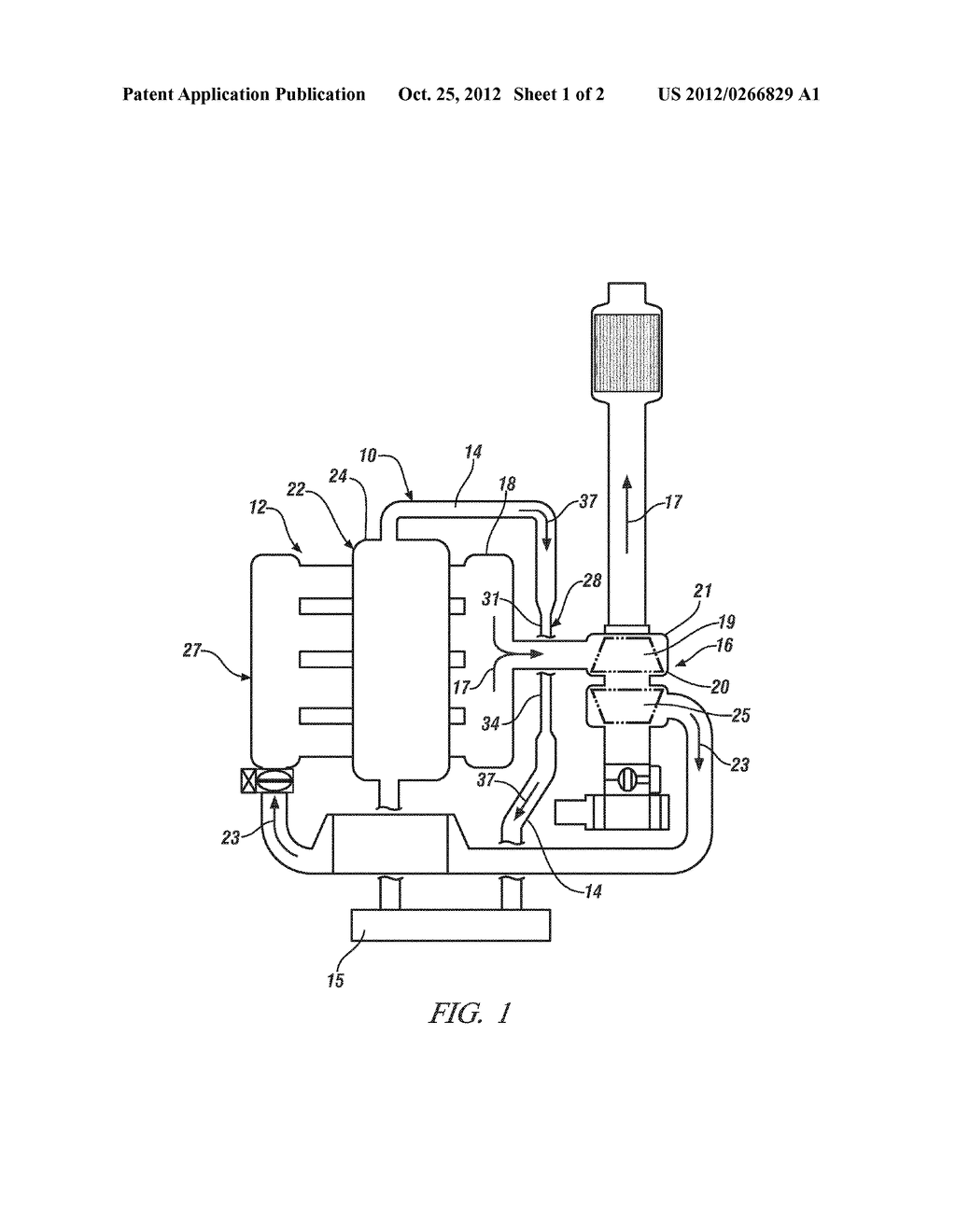 COOLING SYSTEM FOR AN INTERNAL COMBUSTION ENGINE - diagram, schematic, and image 02