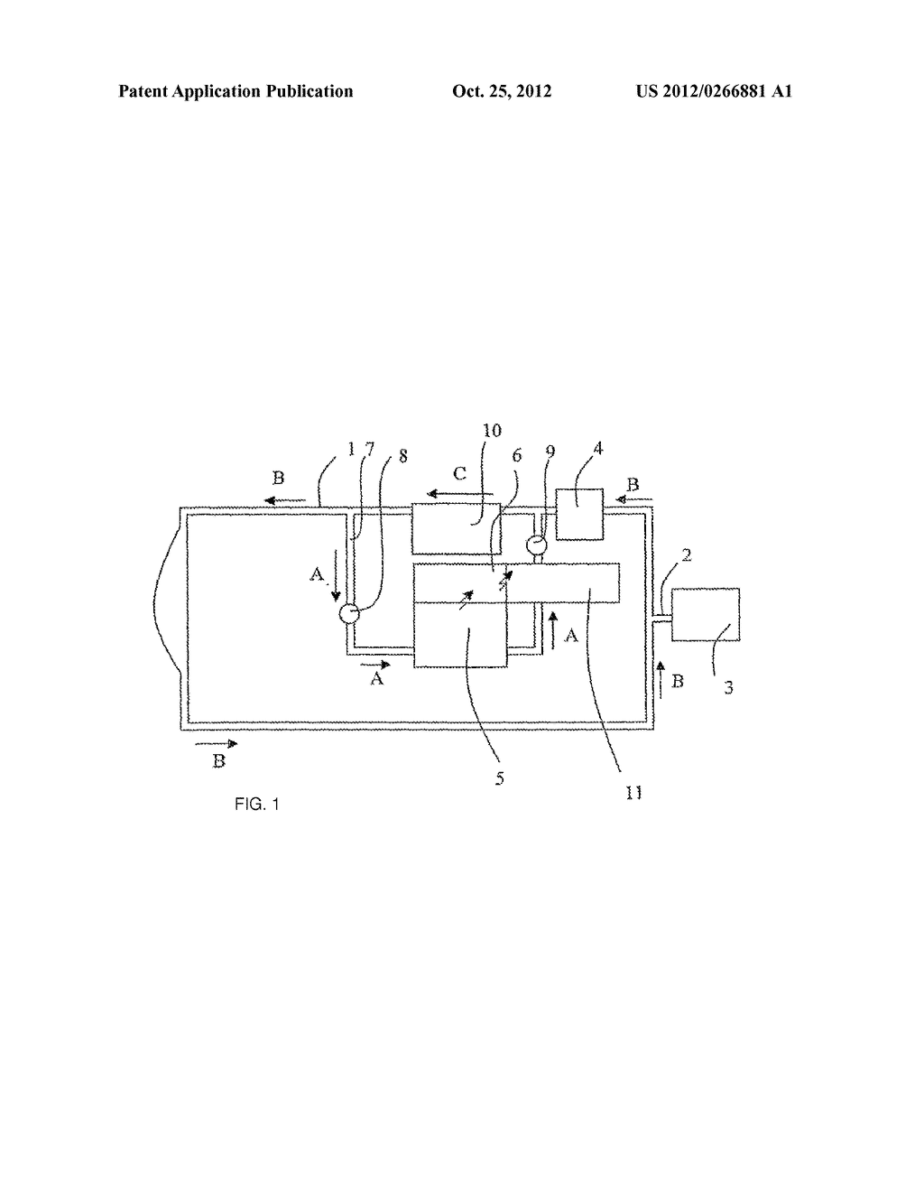 METHOD AND APPARATUS FOR THE REMOVAL OF ANAESTHETIC AGENTS FROM BREATHING     GAS - diagram, schematic, and image 02