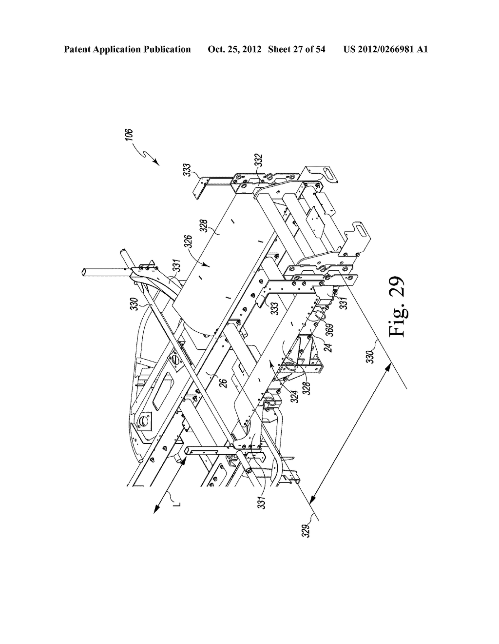 HYDRAULIC RESERVOIR ASSEMBLY FOR A CROP SPRAYER - diagram, schematic, and image 28