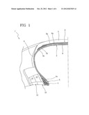 METHOD OF INCREASING THE HIGH-SPEED PERFORMANCE OF A CARCASS STRUCTURE IN     A TYRE FOR VEHICLE WHEELS AND TYRE FOR VEHICLE WHEELS diagram and image