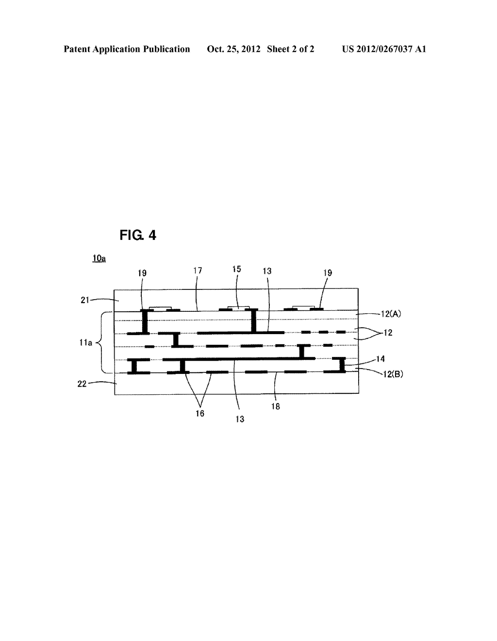 METHOD FOR PRODUCING MULTILAYER CERAMIC SUBSTRATE - diagram, schematic, and image 03