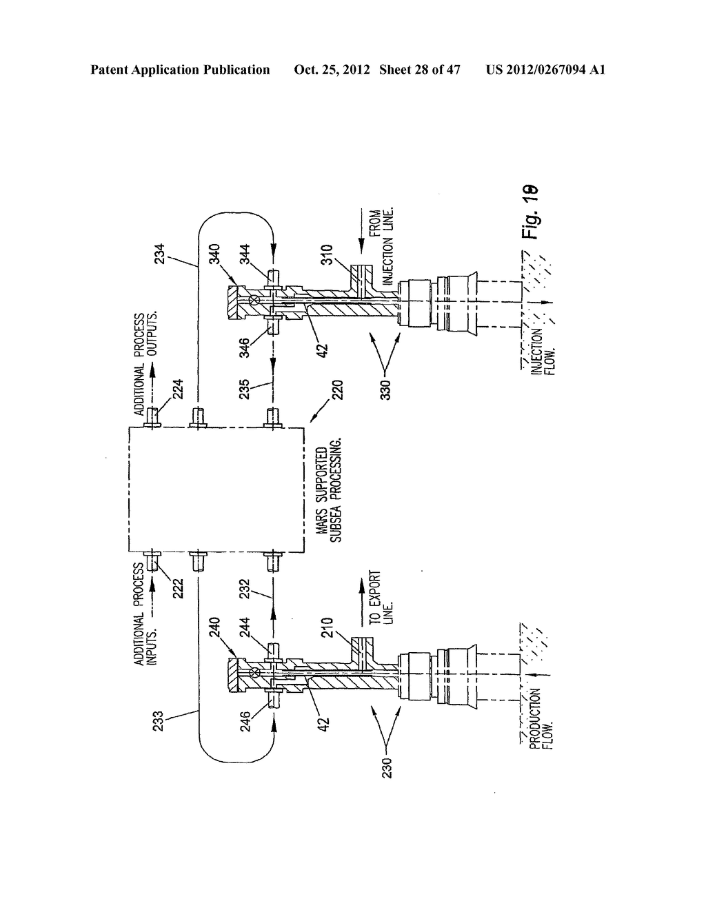 Apparatus and Method for Recovering Fluids from a Well and/or Injecting     Fluids into a Well - diagram, schematic, and image 29