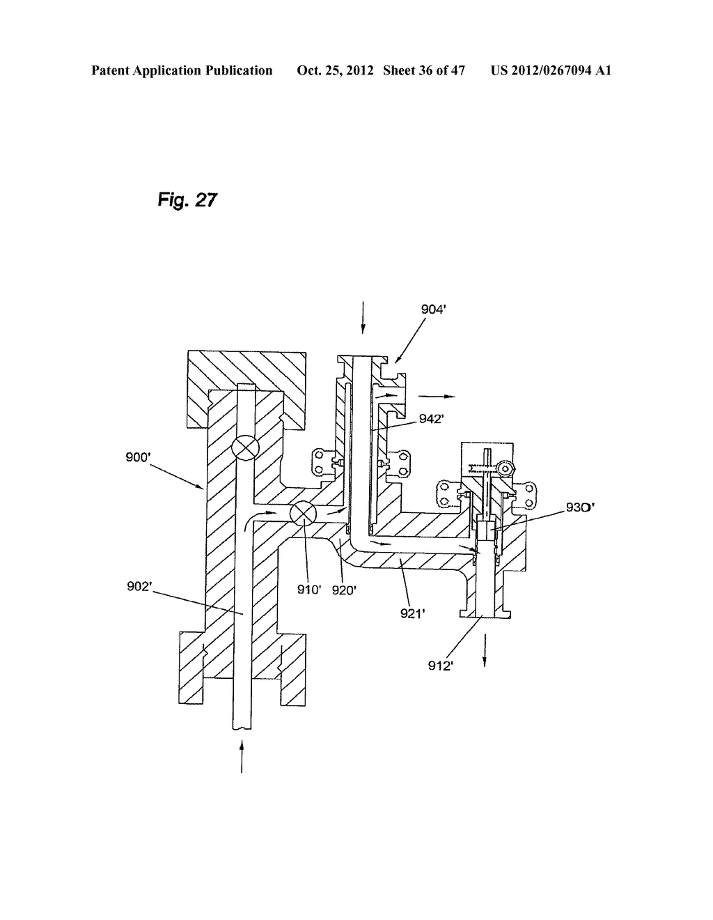 Apparatus and Method for Recovering Fluids from a Well and/or Injecting     Fluids into a Well - diagram, schematic, and image 37