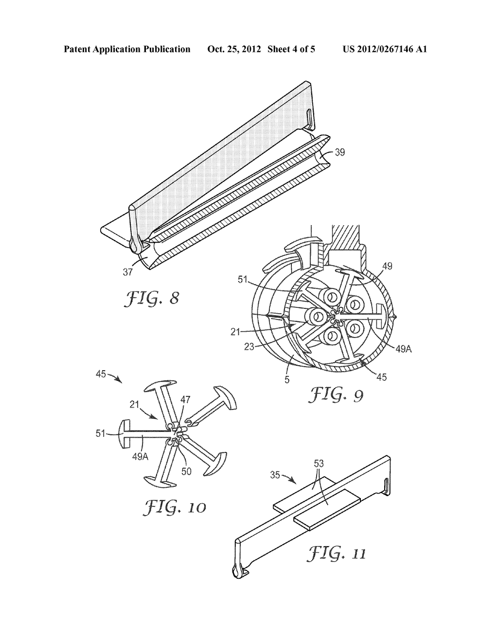 WIRE SEPARATOR SUITABLE FOR USE IN A CABLE SPLICE ENCLOSURE - diagram, schematic, and image 05