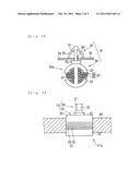 CLIP AND WIRE HARNESS EQUIPPED WITH CLIP diagram and image