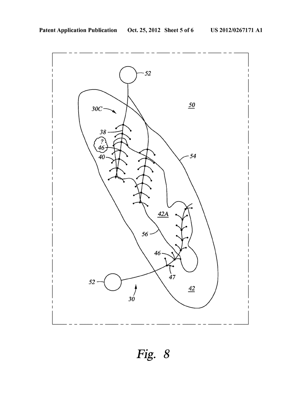 Well System With Lateral Main Bore and Strategically Disposed Lateral     Bores and Method of Forming - diagram, schematic, and image 06