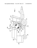 AGRICULTURAL HARVESTER WITH AIR CONDUIT diagram and image