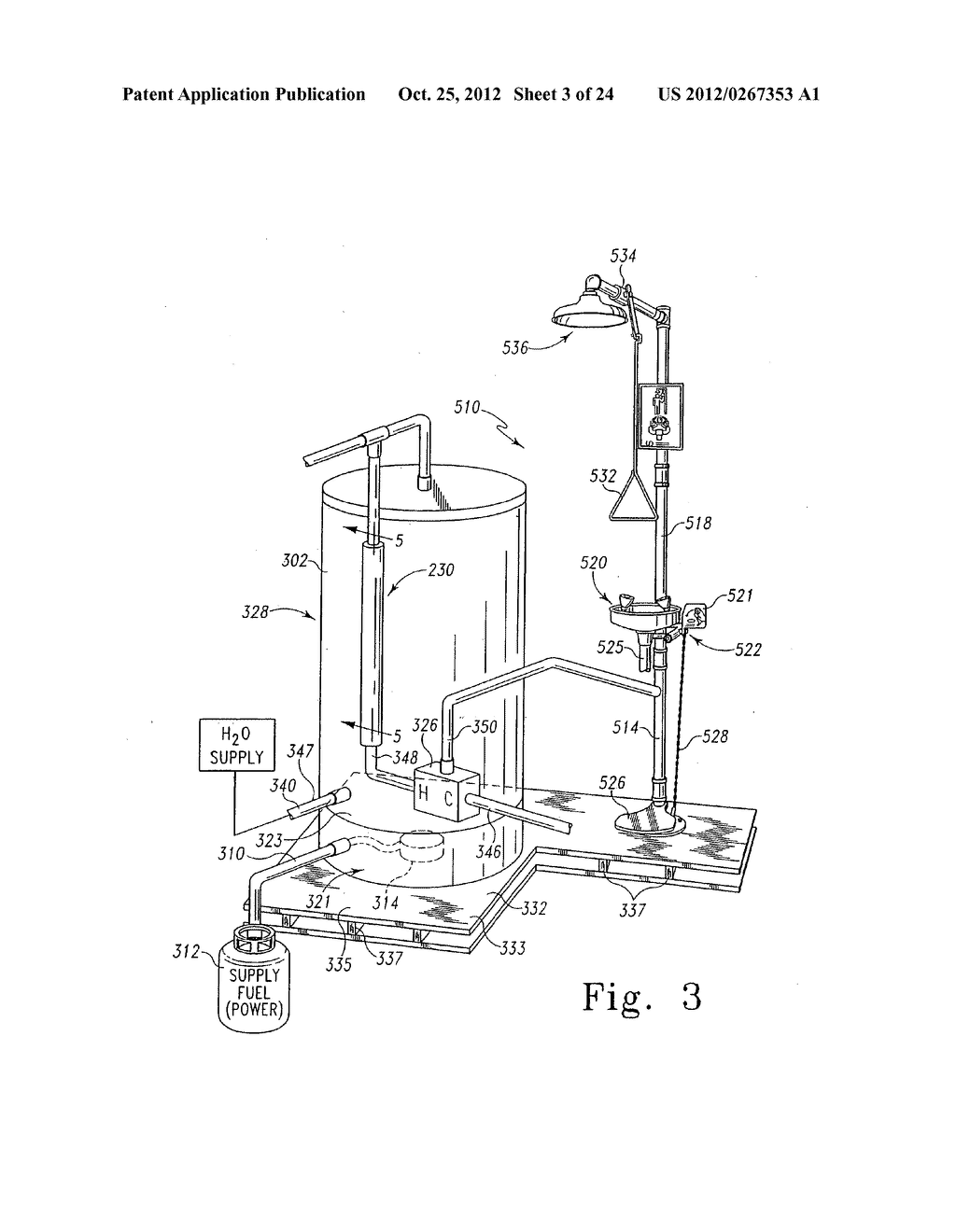 SYSTEM AND METHOD FOR PROVIDING TEMPERED FLUID - diagram, schematic, and image 04