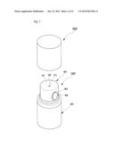 Airless Pump and Cosmetic Container Having the Same diagram and image