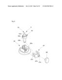 Airless Pump and Cosmetic Container Having the Same diagram and image