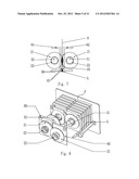 SHREDDER THAT PRODUCES CRINKLE PAPER STRIPES diagram and image