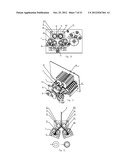 SHREDDER THAT PRODUCES CRINKLE PAPER STRIPES diagram and image