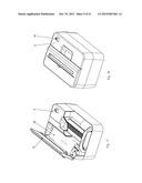 SHREDDER THAT PRODUCES CRINKLE PAPER STRIPES diagram and image