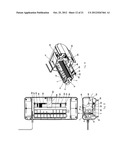 SHREDDER THAT PRODUCES CRINKLE PAPER STRIPES diagram and image