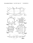 AIRCRAFT INCLUDING AN INTERNAL PARTITION diagram and image