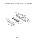 CONNECTOR MOUNTING APPARATUS WITH EMI SHIELDING CLIP diagram and image