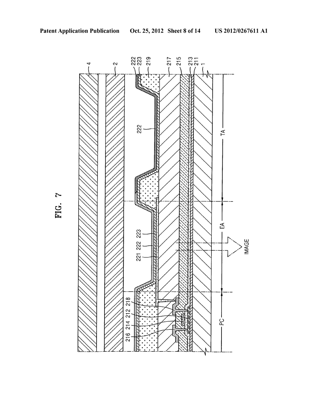 Organic light-emitting display device - diagram, schematic, and image 09