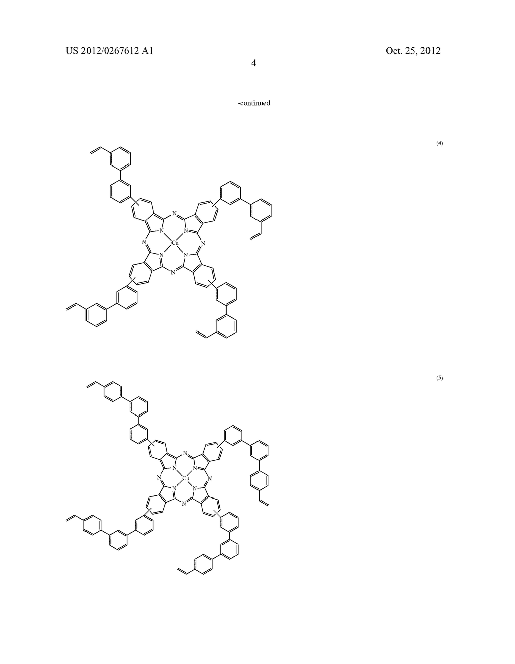 CROSS-LINKABLE COPPER PHTHALOCYANINE COMPLEXES - diagram, schematic, and image 08