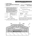 METHOD FOR MAKING SEMICONDUCTOR APPARATUS AND SEMICONDUCTOR APPARATUS     OBTAINED BY THE METHOD, METHOD FOR MAKING THIN FILM TRANSISTOR SUBSTRATE     AND THIN FILM TRANSISTOR SUBSTRATE OBTAINED BY THE METHOD, AND METHOD FOR     MAKING DISPLAY APPARATUS AND DISPLAY APPARATUS OBTAINED BY THE METHOD diagram and image