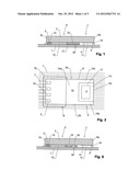 SENSOR MOUNTED IN FLIP-CHIP TECHNOLOGY ON A SUBSTRATE diagram and image