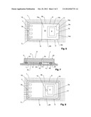 SENSOR MOUNTED IN FLIP-CHIP TECHNOLOGY ON A SUBSTRATE diagram and image