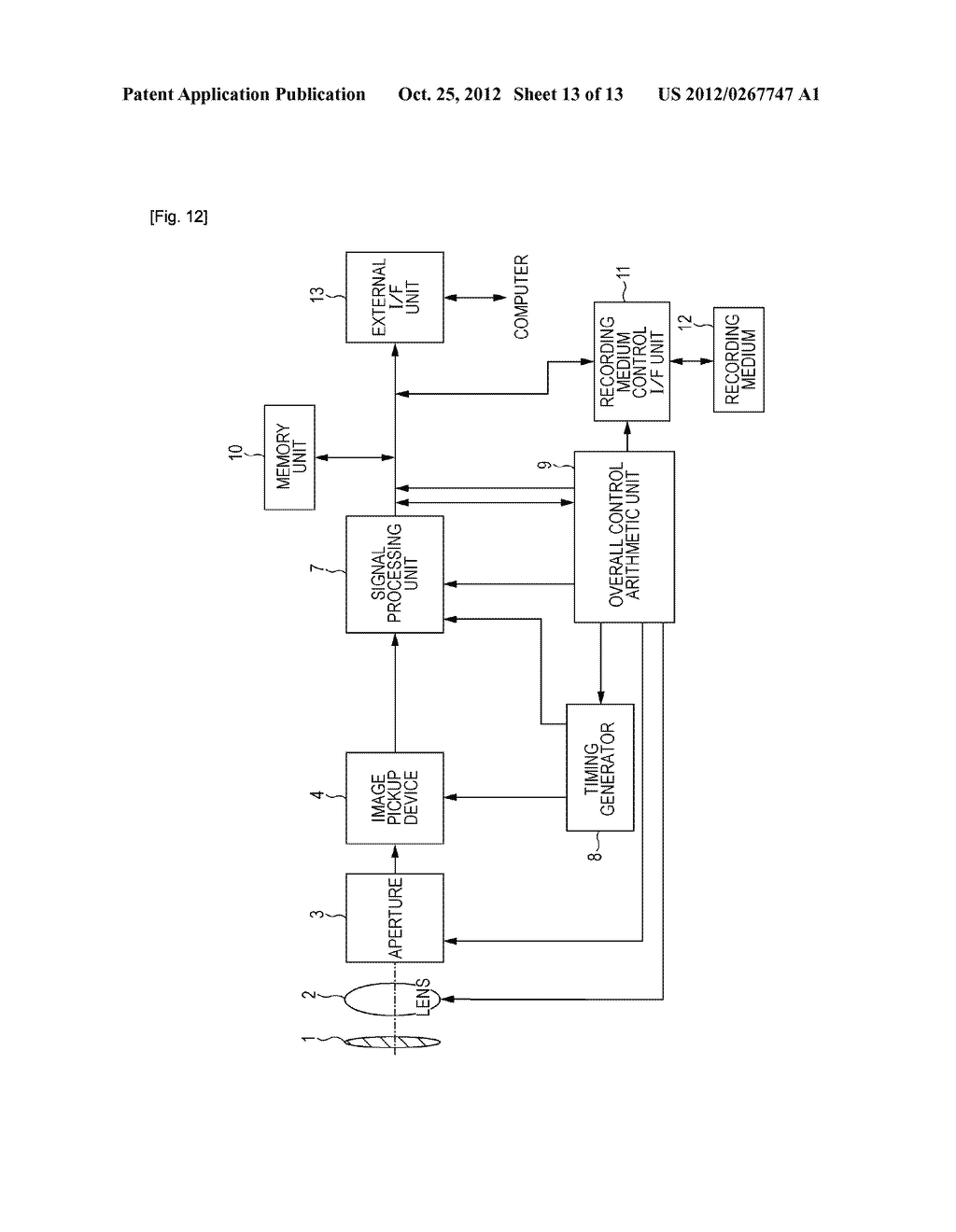 SOLID-STATE IMAGE PICKUP DEVICE AND METHOD FOR MANUFACTURING THE SAME - diagram, schematic, and image 14