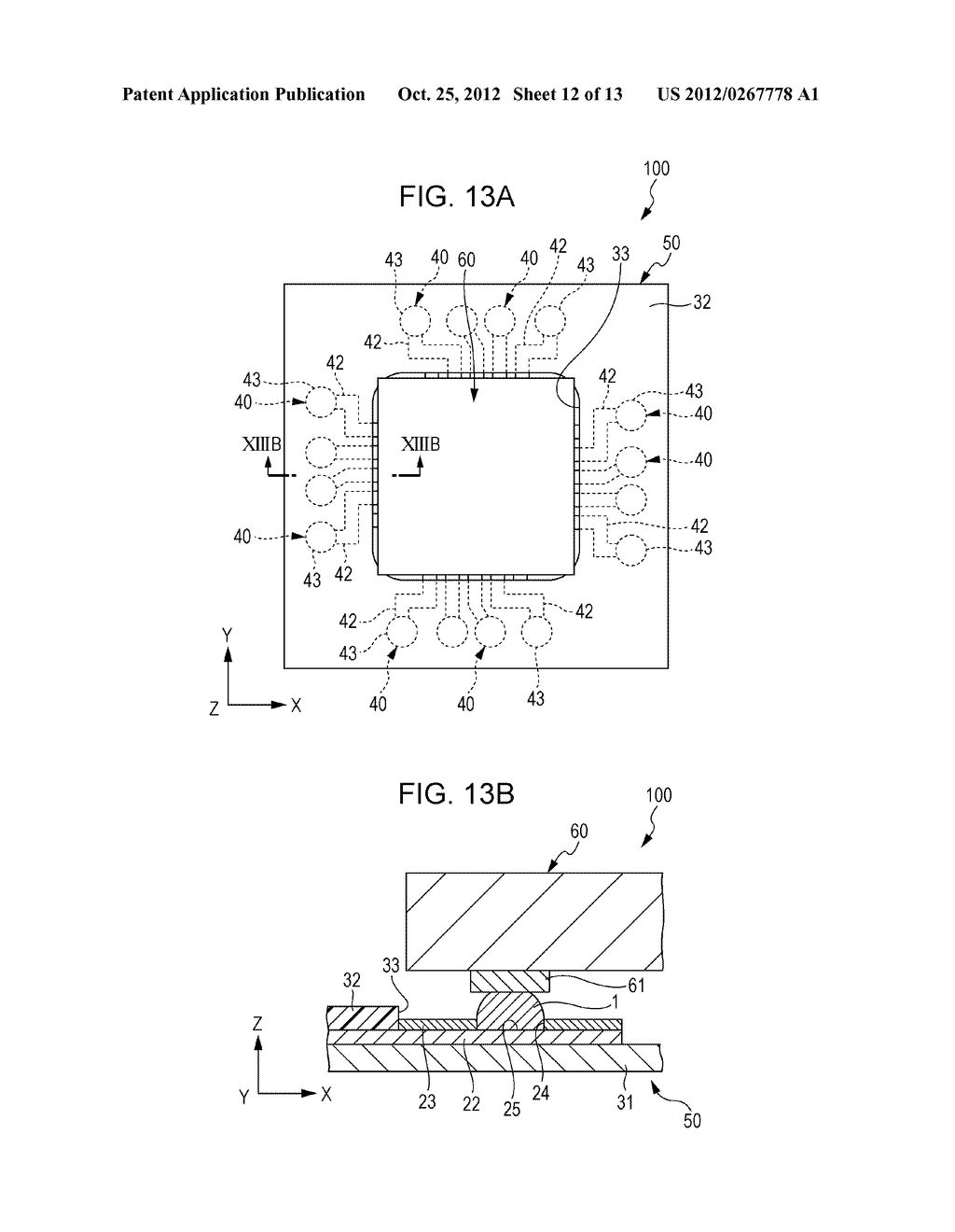 CIRCUIT BOARD, SEMICONDUCTOR ELEMENT, SEMICONDUCTOR DEVICE, METHOD FOR     MANUFACTURING CIRCUIT BOARD, METHOD FOR MANUFACTURING SEMICONDUCTOR     ELEMENT, AND METHOD FOR MANUFACTURING SEMICONDUCTOR DEVICE - diagram, schematic, and image 13