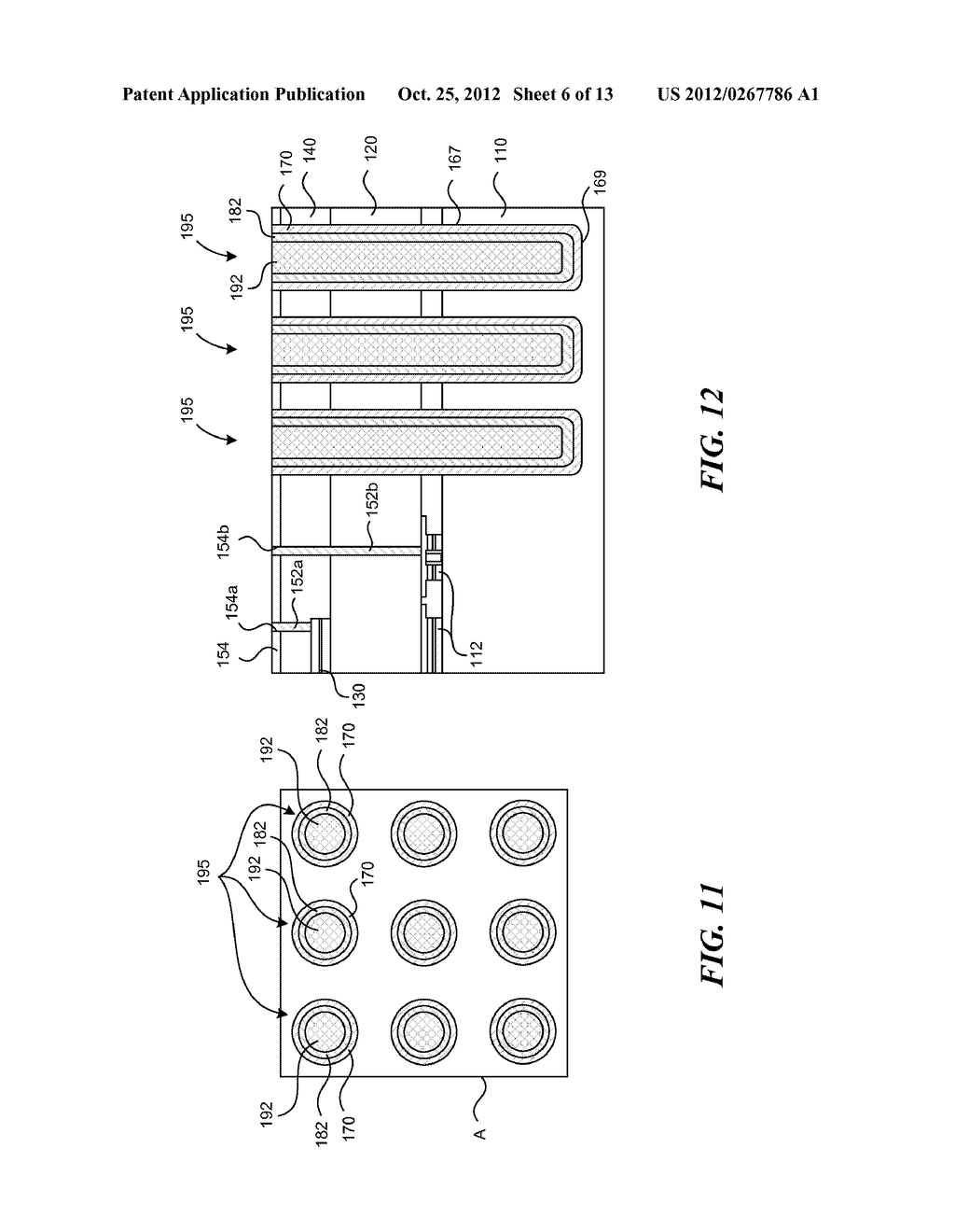 MICROELECTRONIC DEVICES WITH THROUGH-SILICON VIAS AND ASSOCIATED METHODS     OF MANUFACTURING - diagram, schematic, and image 07