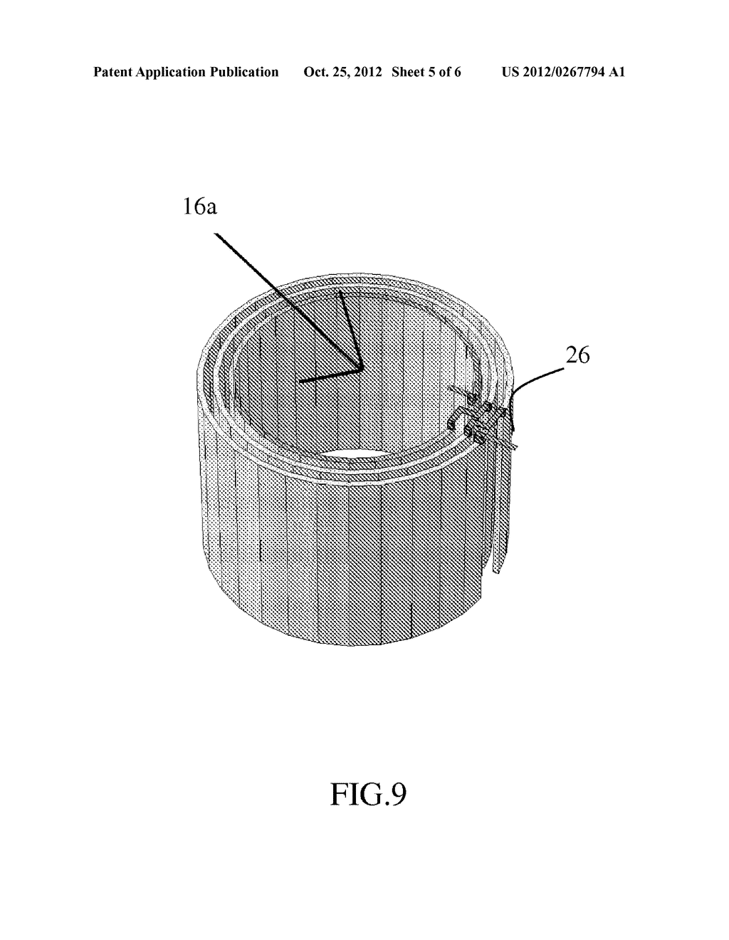 STRUCTURE AND DESIGN STRUCTURE FOR HIGH-Q VALUE INDUCTOR AND METHOD OF     MANUFACTURING THE SAME - diagram, schematic, and image 06